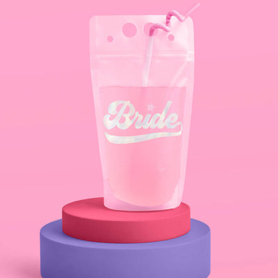 Team Bride Sippers - 16 drink pouches