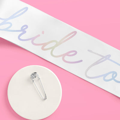 Tying the Knot Pack - sash, veil + gloves