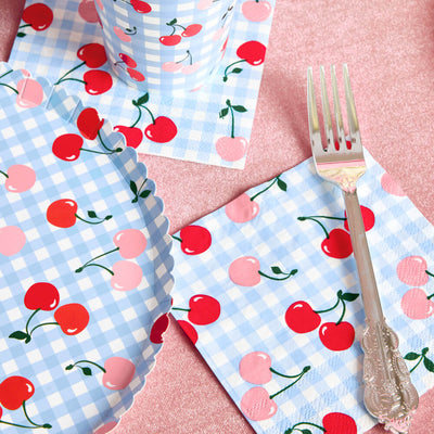 Cherry Napkins - 25 paper napkins