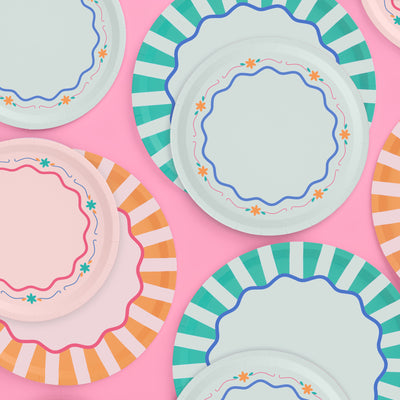 Italian Summer Pack - plates, napkins, vases + balloons