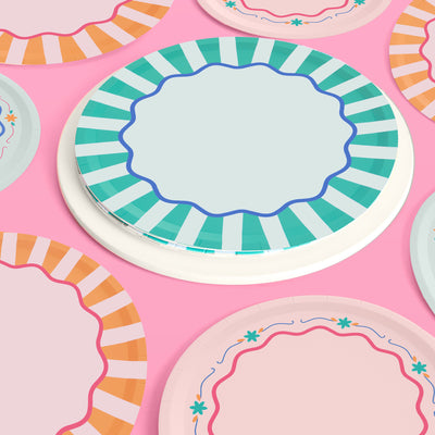 Italian Summer Pack - plates, napkins, vases + balloons