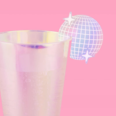 Disco Drink Markers - 8 drink markers
