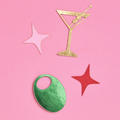 Martini Confetti - 200 pc foil confetti
