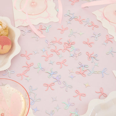 Tying the Knot Confetti - 200 pc iridescent foil confetti