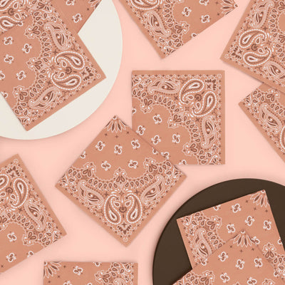 Wild Wild West Napkins - 25 printed napkins