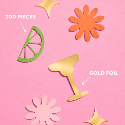 Margs Confetti - 200 pc foil confetti