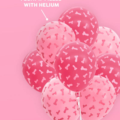 Penis Balloon Pack - 24 latex balloons