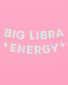Big Libra Energy Banner - iridescent foil banner
