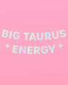 Big Taurus Energy Banner - iridescent foil banner