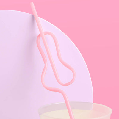 Cute Girl P*nis Straw - 24 penis straws