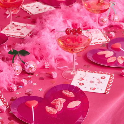 Lover Plates - 25 heart plates