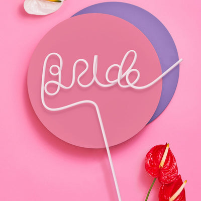 Classic Bride Straw - XL white Bride straw