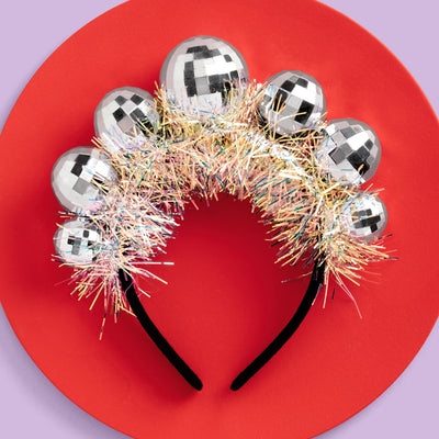 Disco Ball Headband - festive headband