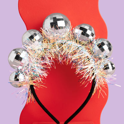 Disco Ball Headband - festive headband