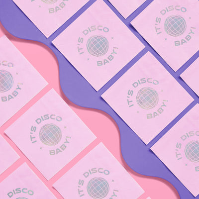 Last Disco Megapack - plates, napkins, balloons + more