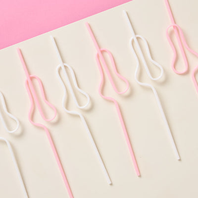 Cute Girl P*nis Straw - 24 penis straws