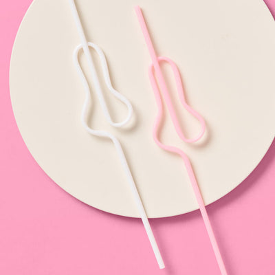 Cute Girl P*nis Straw - 24 penis straws