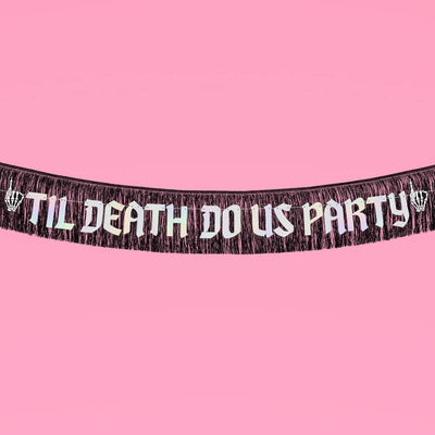 Till Death Banner - two piece banner