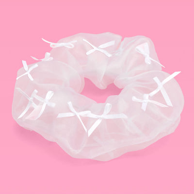 Tying the Knot Scrunchie - scrunchie with mini bows
