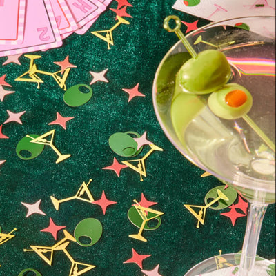 Martini Confetti - 200 pc foil confetti