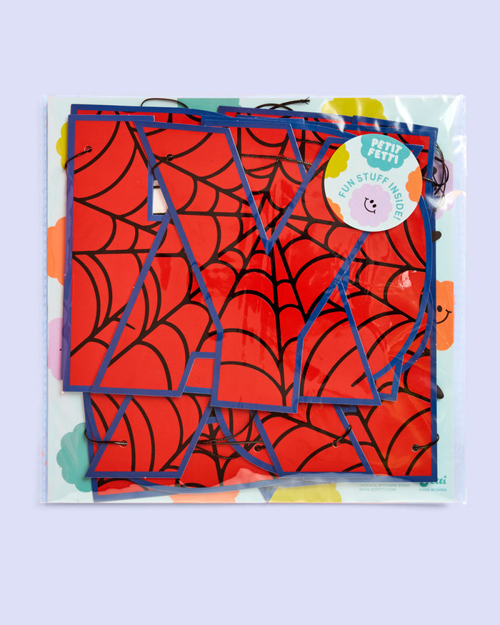 Spider Web 🕸️ Banner - 3D paper banner