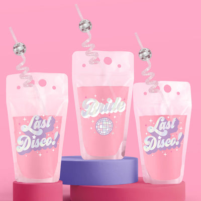 Last Disco Starter Pack - plates, napkins + drink pouches
