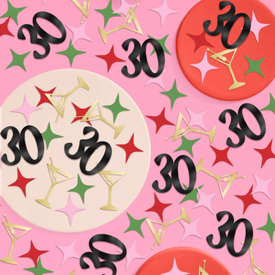 Dirty 30 Confetti - 200 pc foil confetti