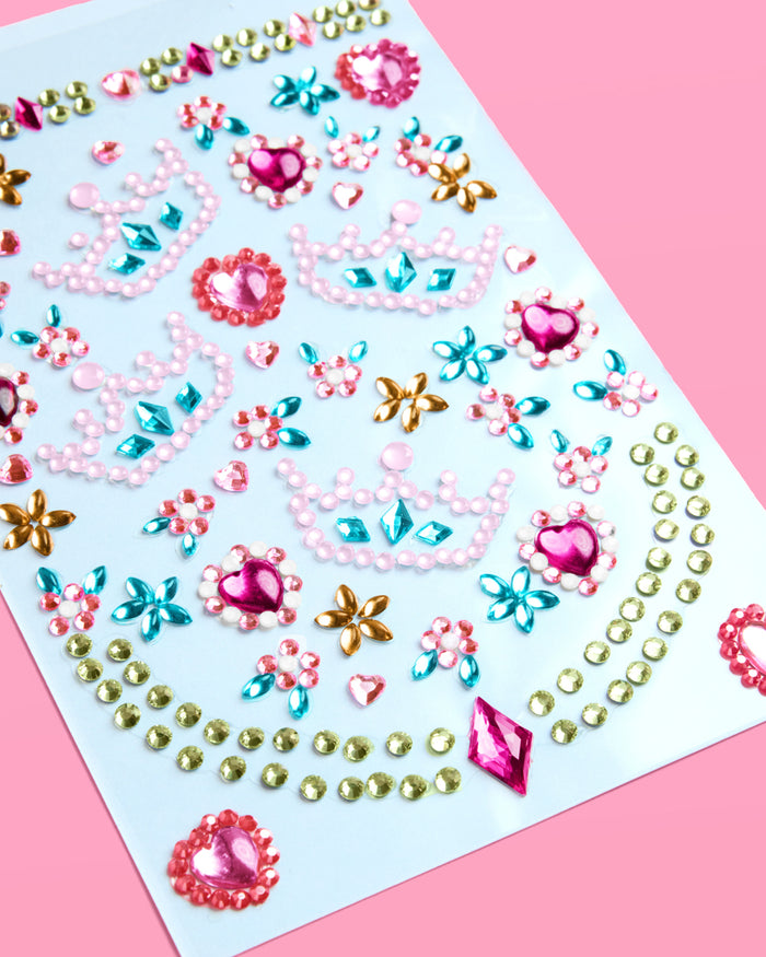 Pretty Princess Gem Set - 53 adhesive gems