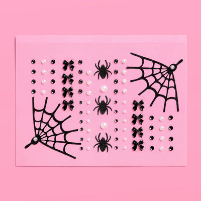 Romantic Horror Gem Set - 79 adhesive face gems