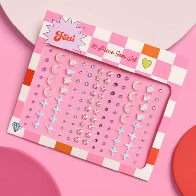 Celestial Gem Set - 110 adhesive face gems