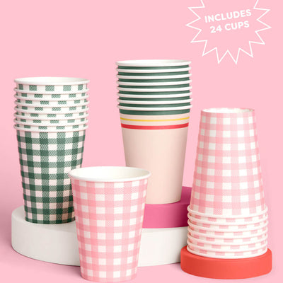 Camp Bride Cups - 24 paper napkins