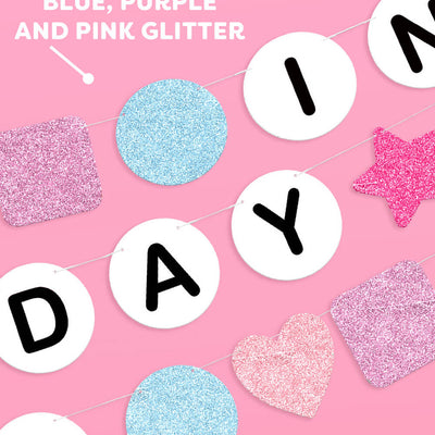 Bday Era Banner - friendship bracelet banner