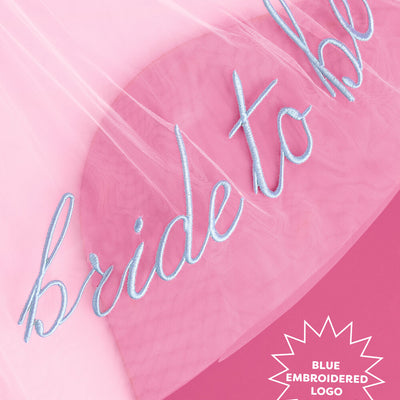 Something Blue Veil - embroidered tulle veil