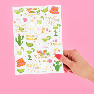 Gimme One Margarita Tats - 54 temporary tattoos