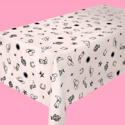 Texas Hold 'Em Tablecloth - washable tablecloth