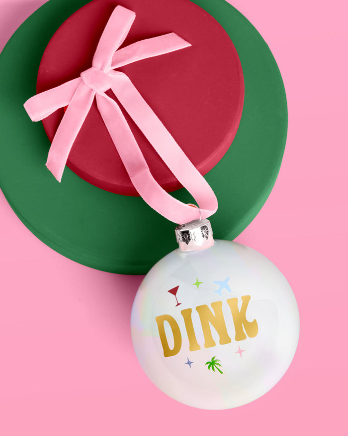 DINK Ornament - iridescent ornament