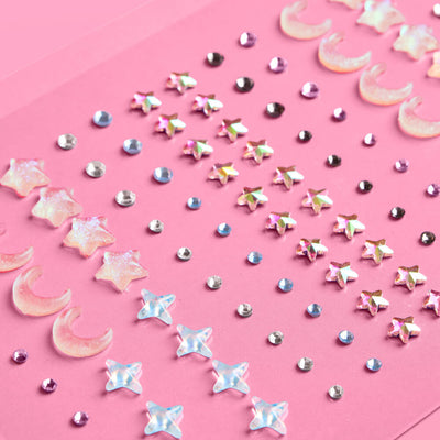 Celestial Gem Set - 110 adhesive face gems