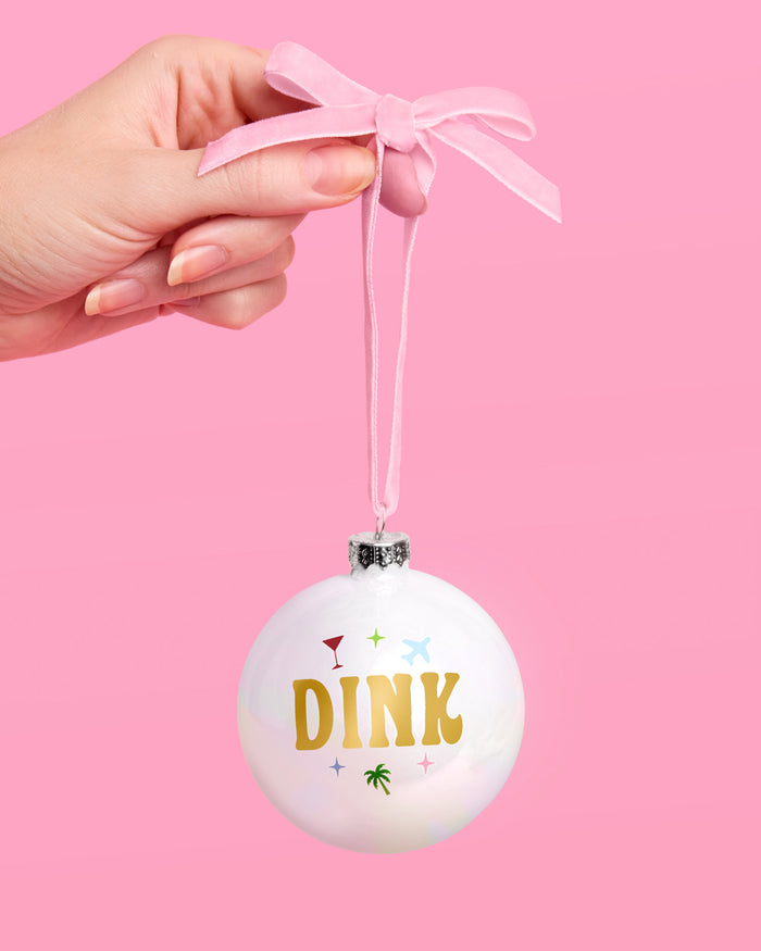 DINK Ornament - iridescent ornament