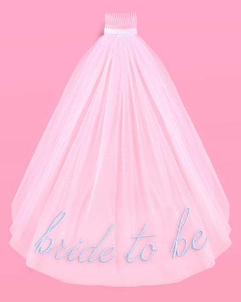 【新品未使用】NOTREemor tulle veil tops pink Something Blue Veil - embroidered tulle veil – xo, Fetti