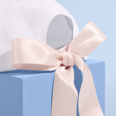 Tying the Knot Hat - embroidered hat + bow