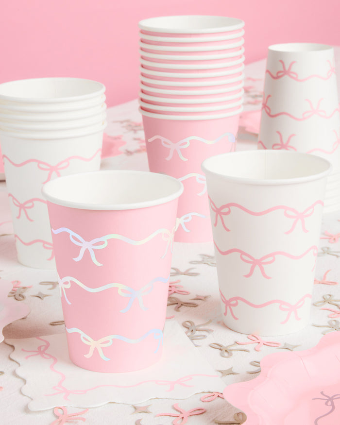 Tying the Knot Cups - 24 paper 14 oz cups