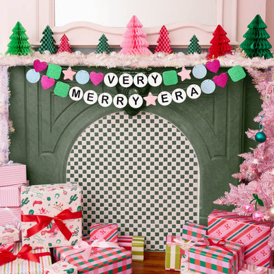 Very Merry Era Banner - friendship bracelet banner