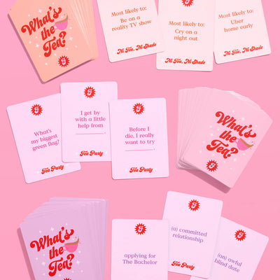 What's the Tea? Game - group card game