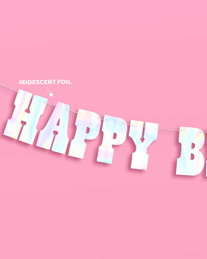 Western HBD Banner - 5 foot banner