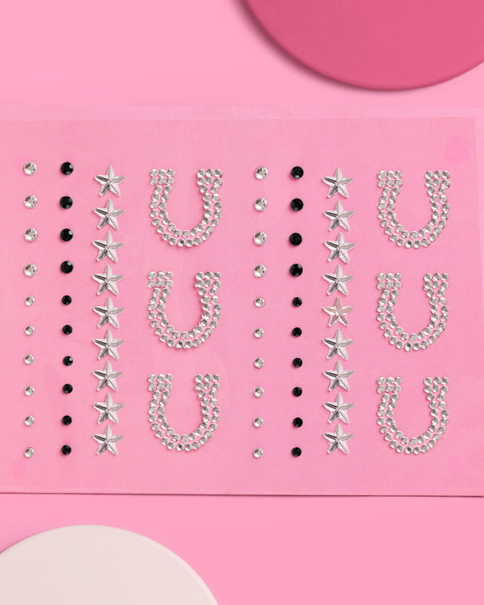 Texas Hold 'Em Gem Set - 64 adhesive face gems