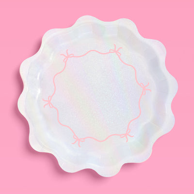 Tying the Knot Plates - 24 paper plates