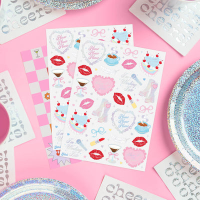 Short & Sweet Tats - 54 temporary tattoos