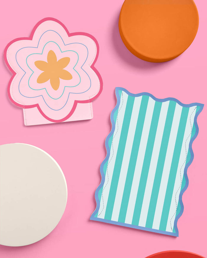 Italian Summer Vases - 2 pop-up vases