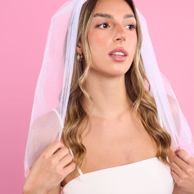 That Bride Headband Veil - headband w/ removable veil