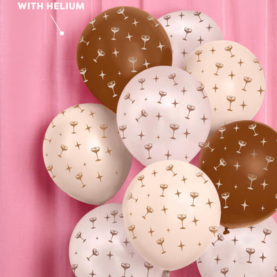 Espresso Martini Pack - 24 latex balloons